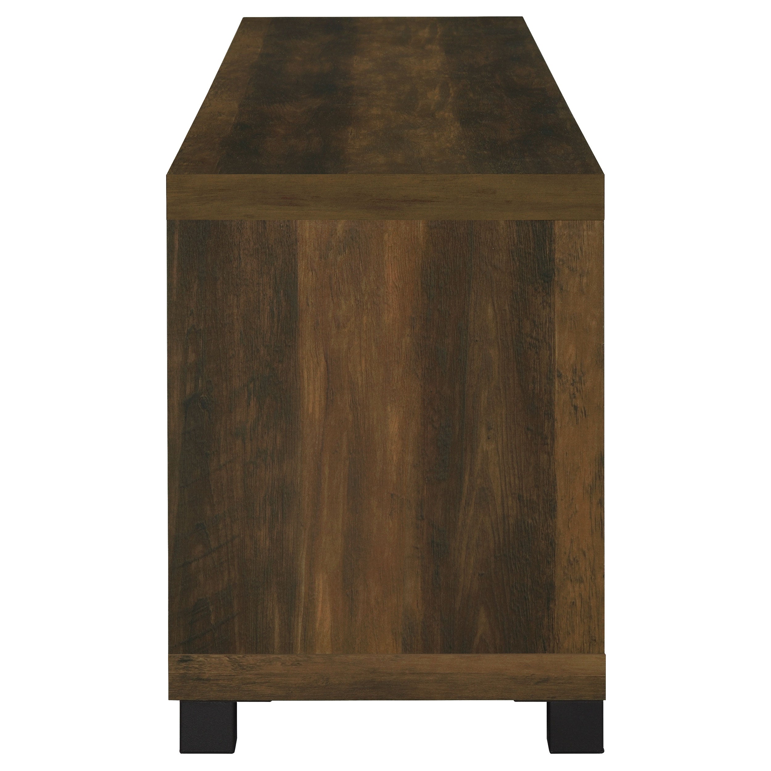 Sachin 79-inch TV Entertainment Center Antique Pine