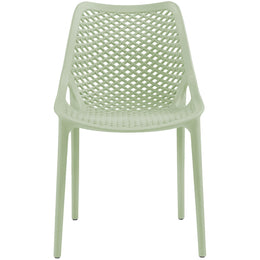 Meridian Mykonos Mint Outdoor Patio Dining Chair