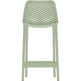 Meridian Mykonos Mint Outdoor Patio Stool