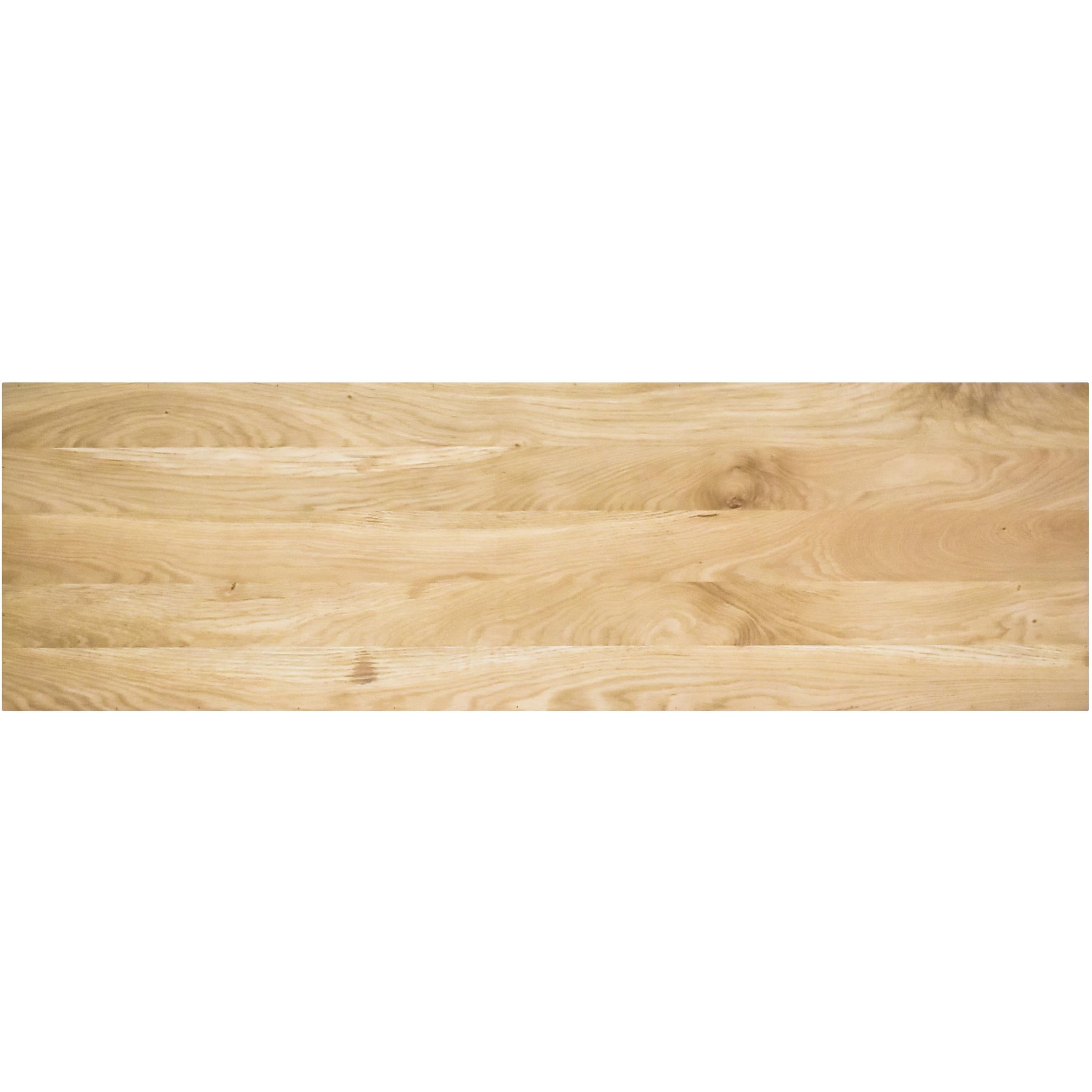 Meridian June White Oak Console Table