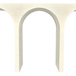 Meridian June Cream Oak Console Table