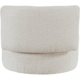 Meridian Como Cream Boucle Fabric Accent Chair