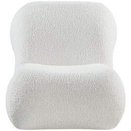 Meridian Quadra Cream Fabric Accent Chair