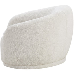 Meridian Hyde Cream Boucle Fabric Chair