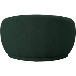 Meridian Hyde Green Boucle Fabric Chair