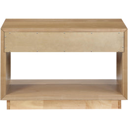 Meridian Avery Oak Wood Veneer Night Stand