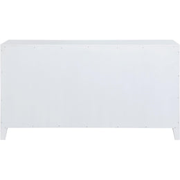 Meridian Bowtie White / Gold Dresser