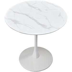 Meridian Holly White Counter Height Table (3 Boxes)