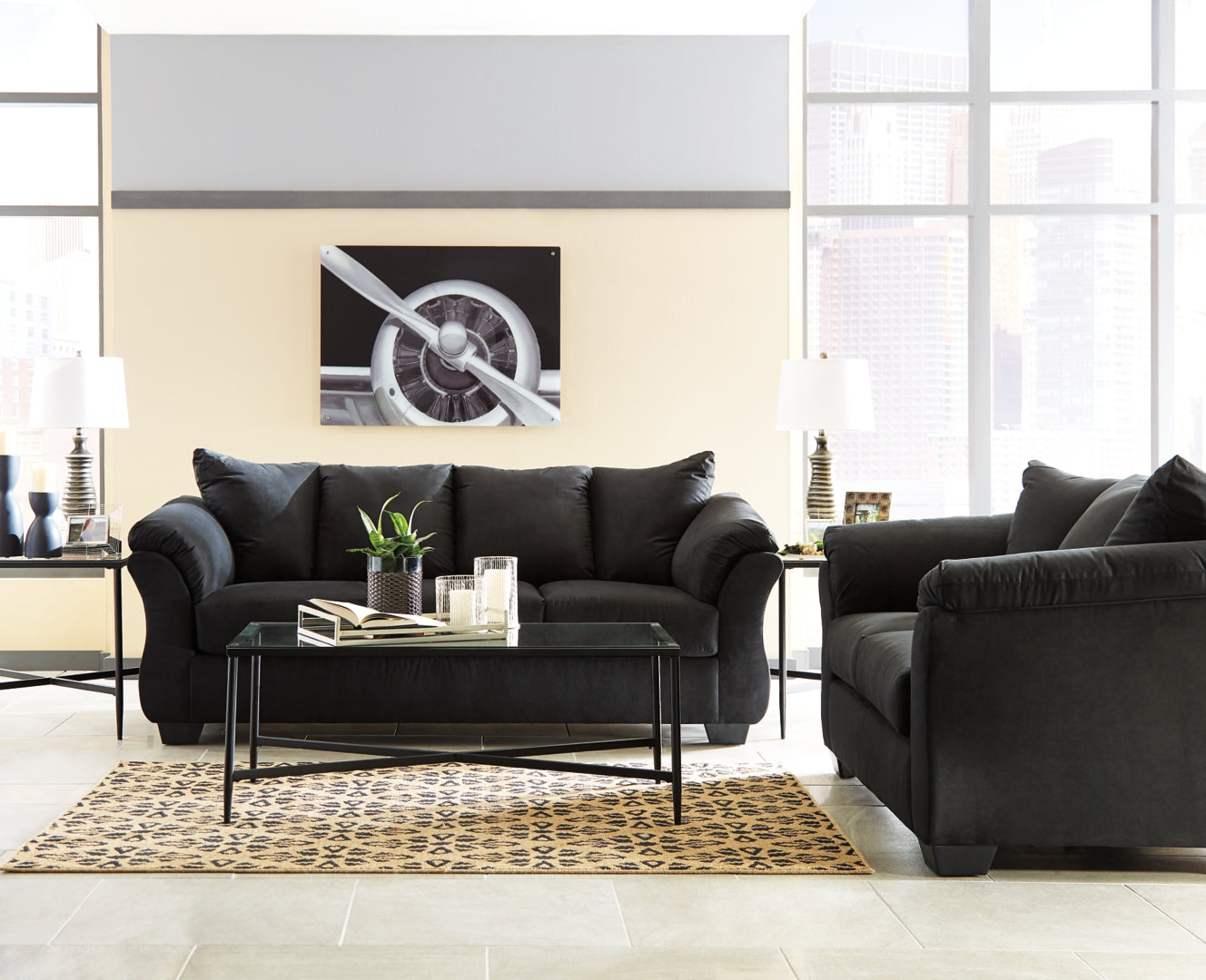 Darcy Sofa, Loveseat and Recliner