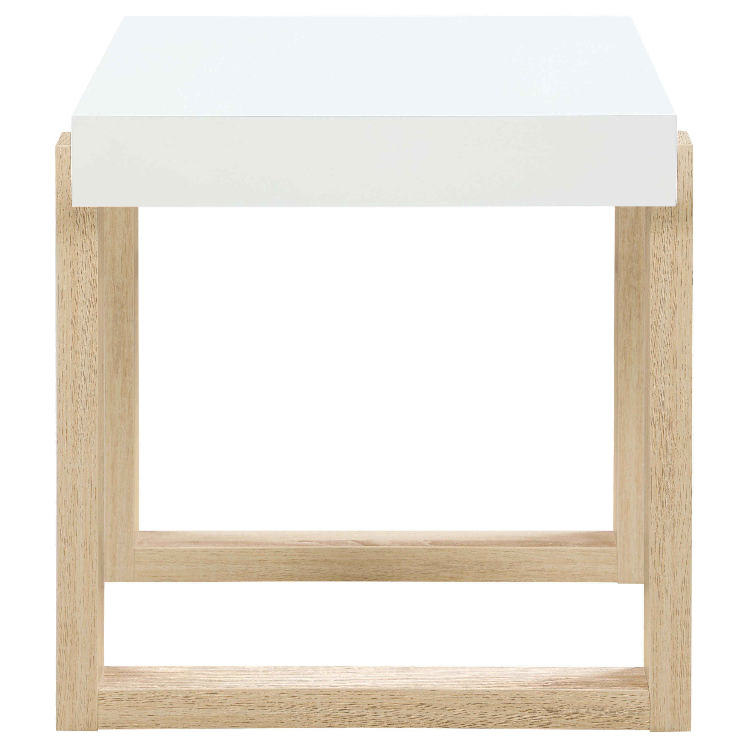 Pala Coffee and End Table Set White High Gloss