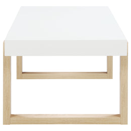 Pala Coffee and End Table Set White High Gloss