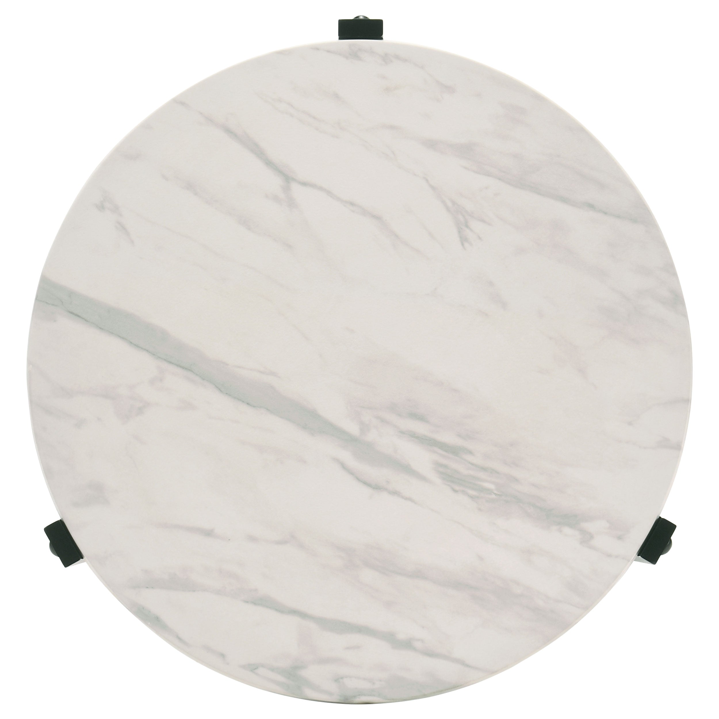 Tandi Faux Marble Coffee and End Table Set White