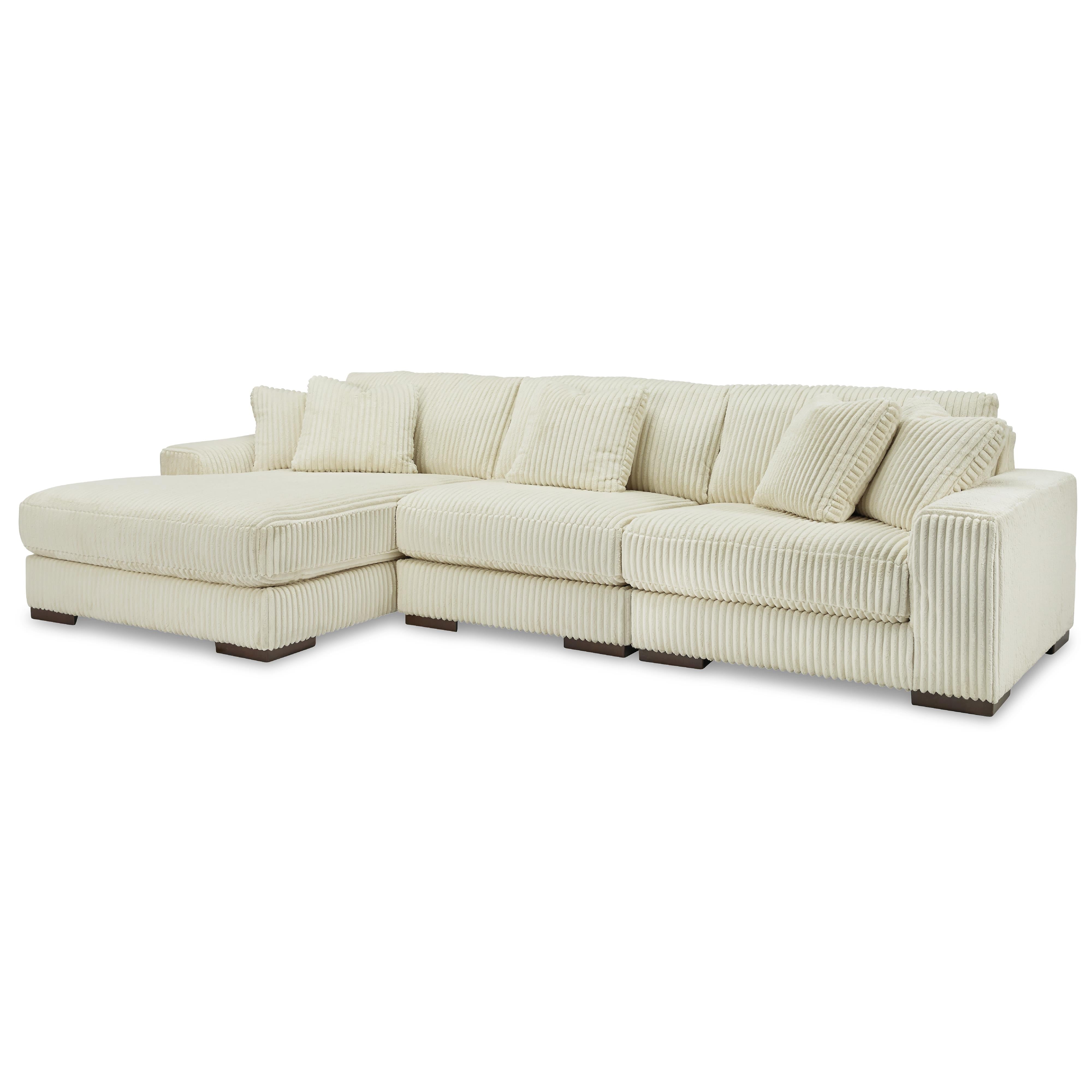 Swipe Furniture Exclusive Design Lindyn Fabric 3 pc Sectional 2110416/2110446/2110465