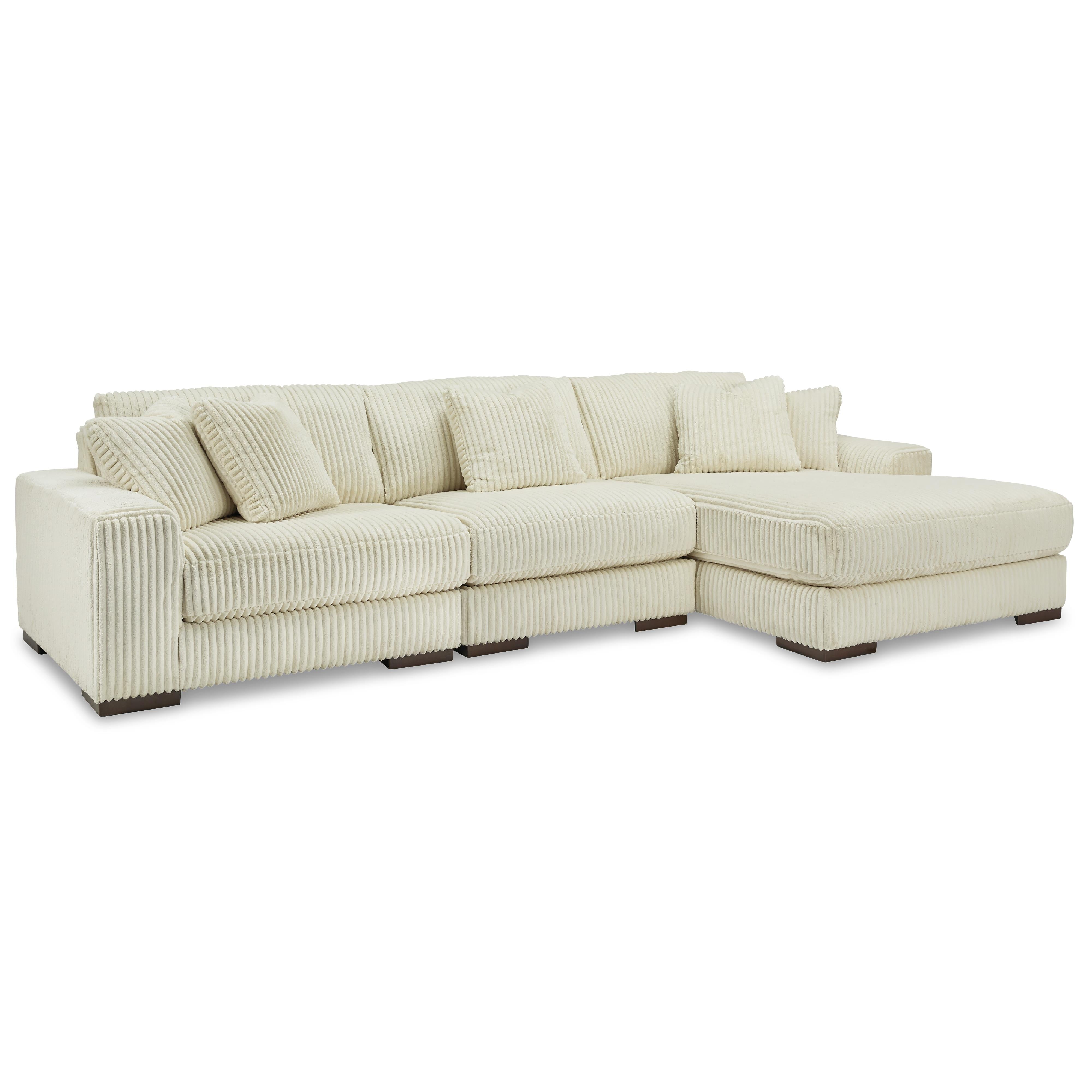 Swipe Furniture Exclusive Design Lindyn Fabric 3 pc Sectional 2110464/2110446/2110417