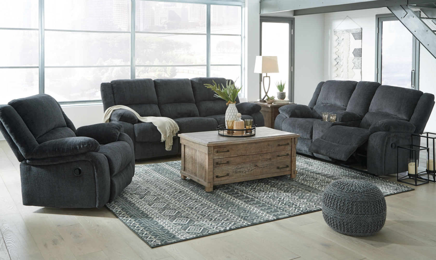 Draycoll Sofa and Loveseat