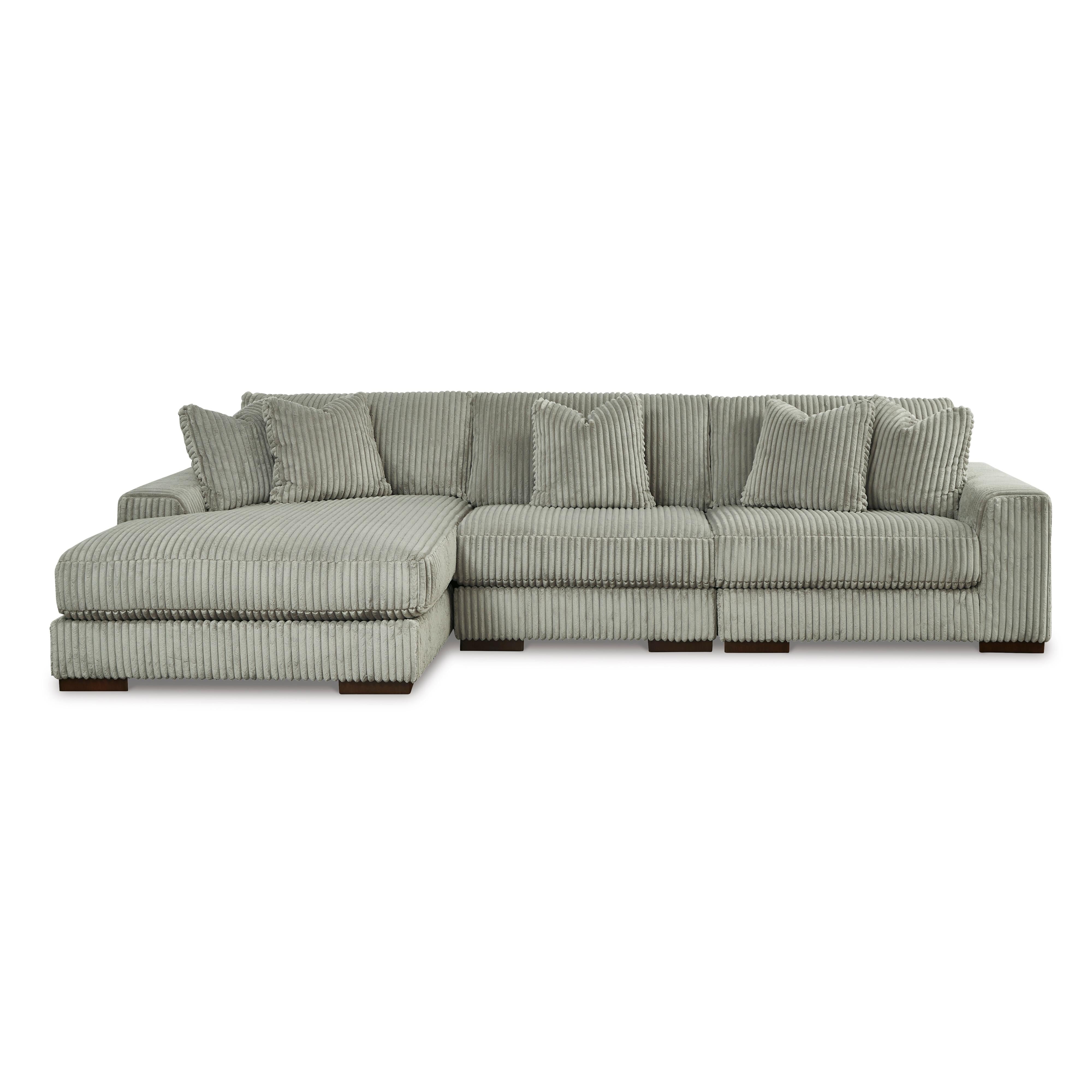 Diamond Modern Furniture Exclusive Design Lindyn Fabric 3 pc Sectional 2110516/2110546/2110565