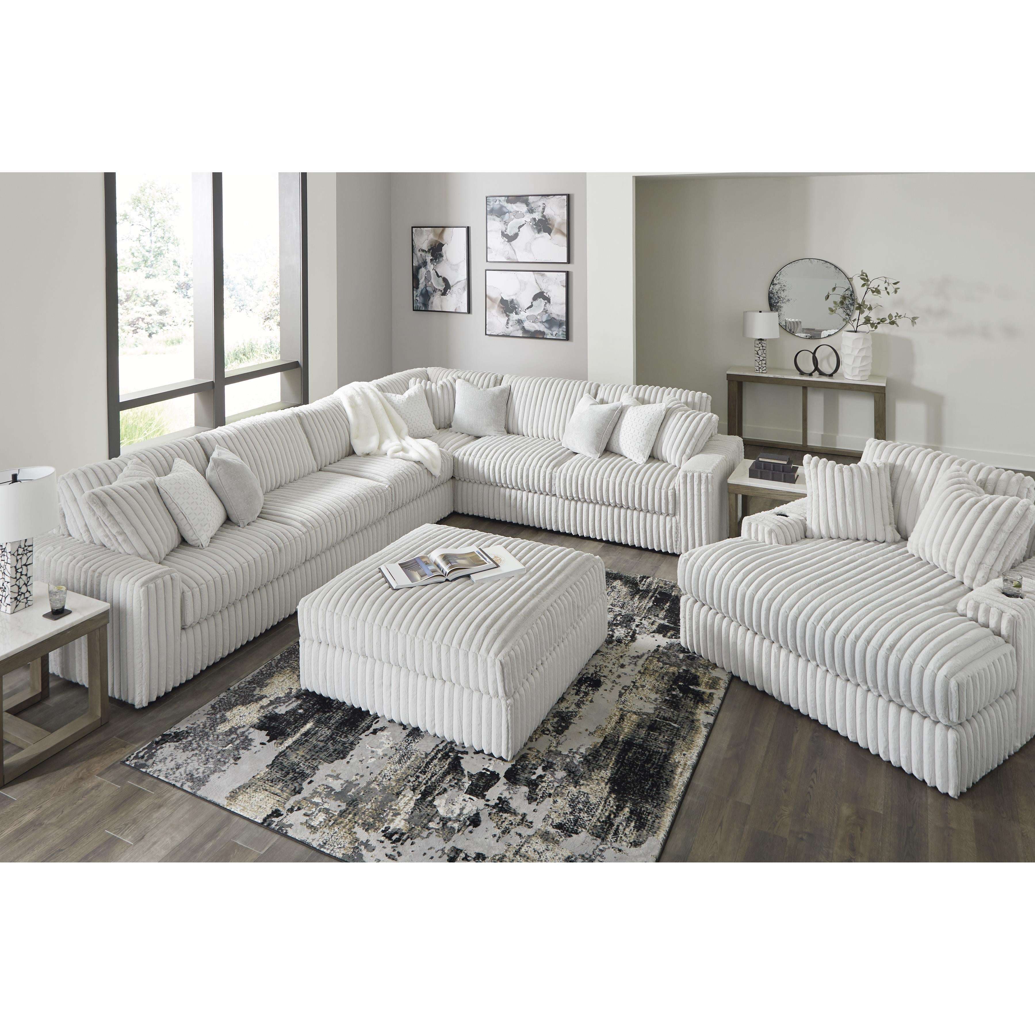 Swipe Furniture Exclusive Design Stupendous Fabric Ottoman 2590308
