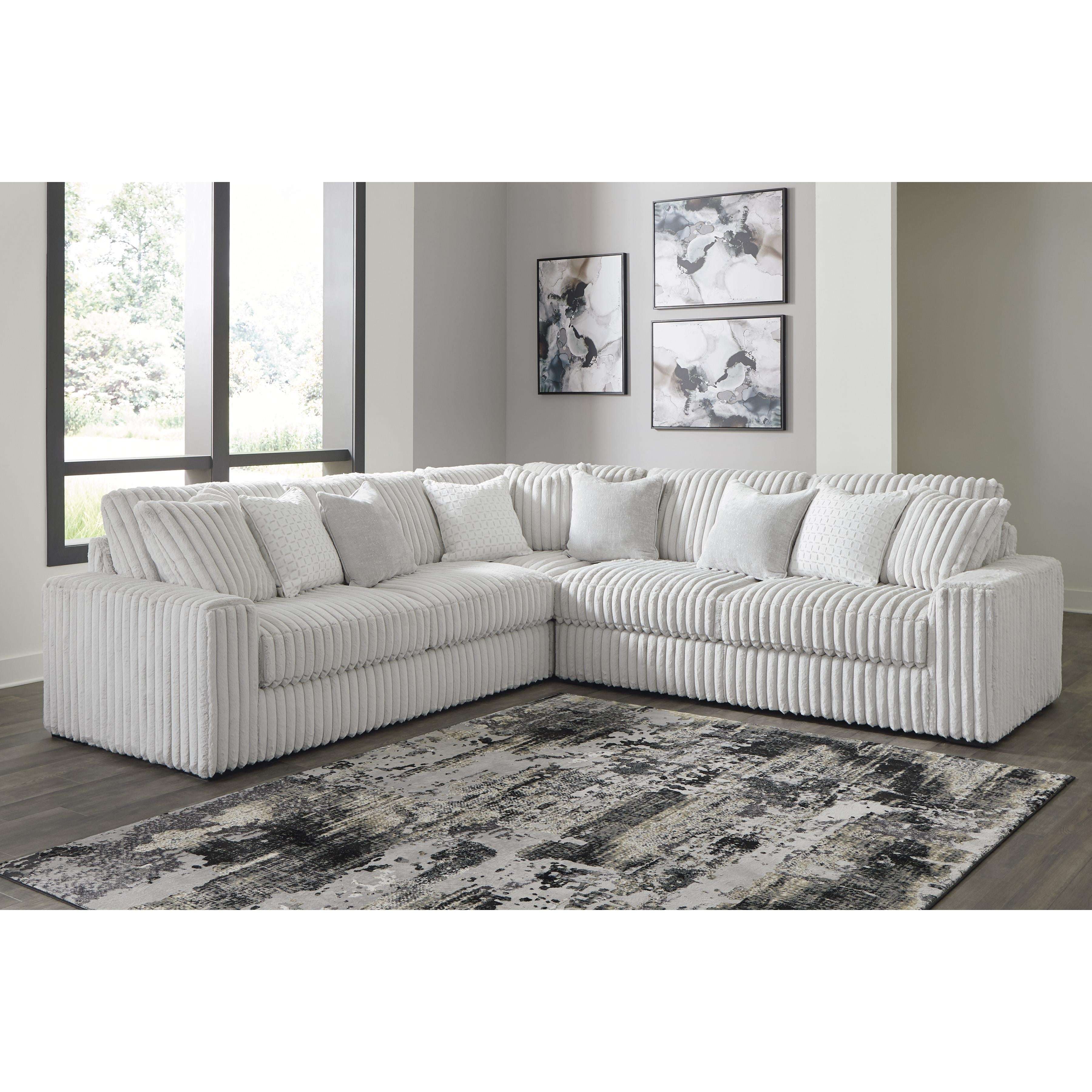 Swipe Furniture Exclusive Design Stupendous Fabric 3 pc Sectional 2590366/2590377/2590367