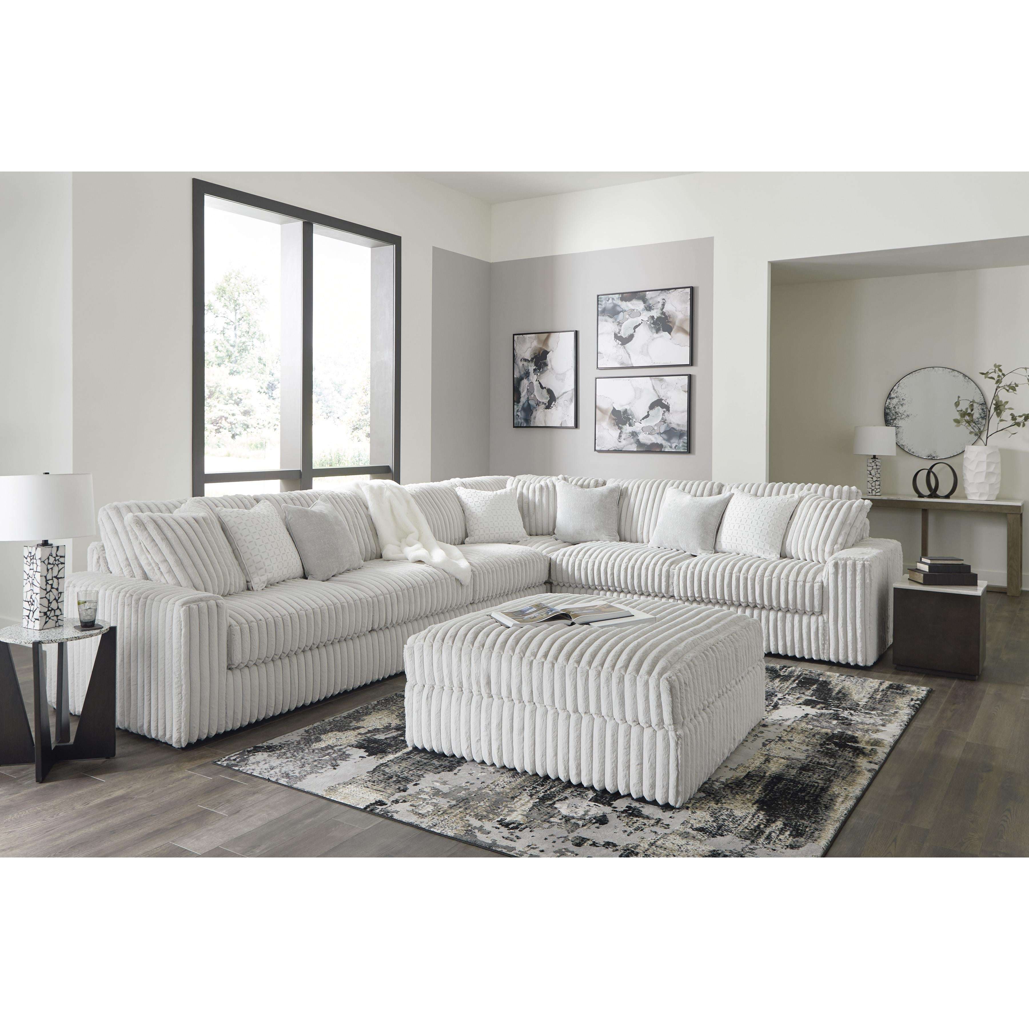 Swipe Furniture Exclusive Design Stupendous Fabric 4 pc Sectional 2590366/2590346/2590377/2590367