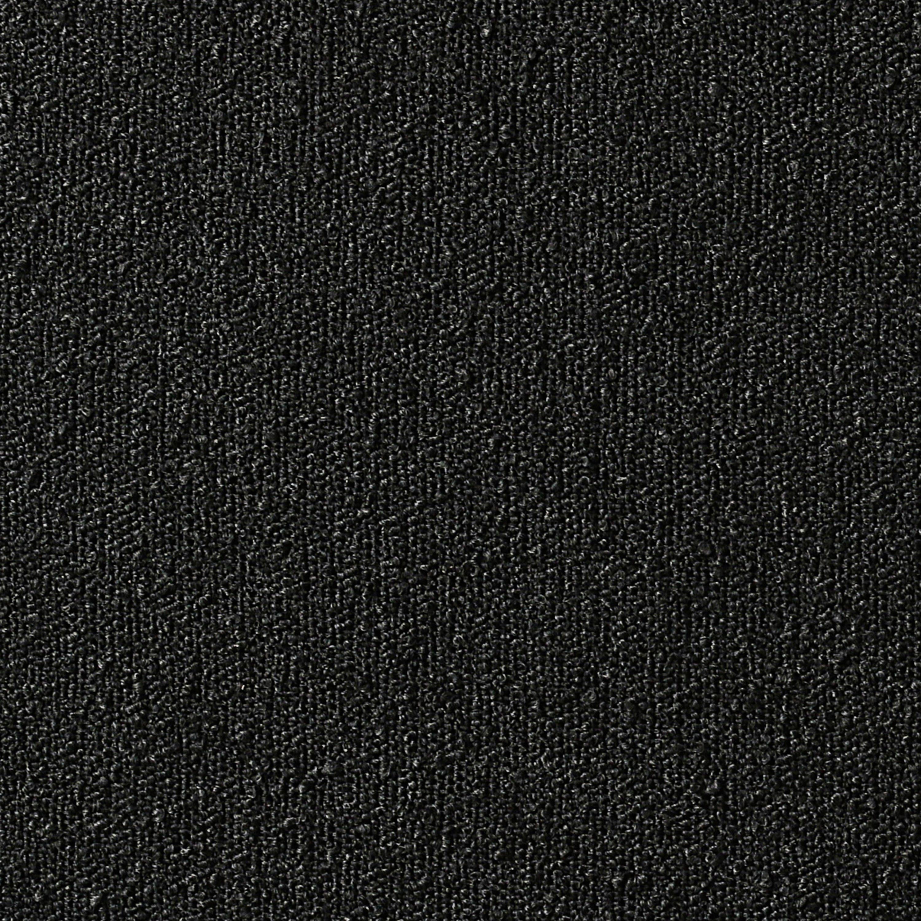 Meridian Ollie Black Boucle Fabric Armless