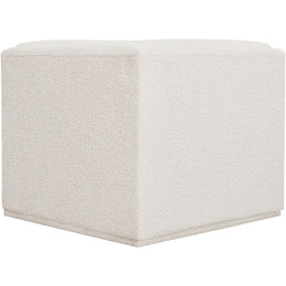 Meridian Ollie Cream Boucle Fabric Corner