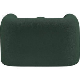 Meridian Emory Green Boucle Fabric Chair