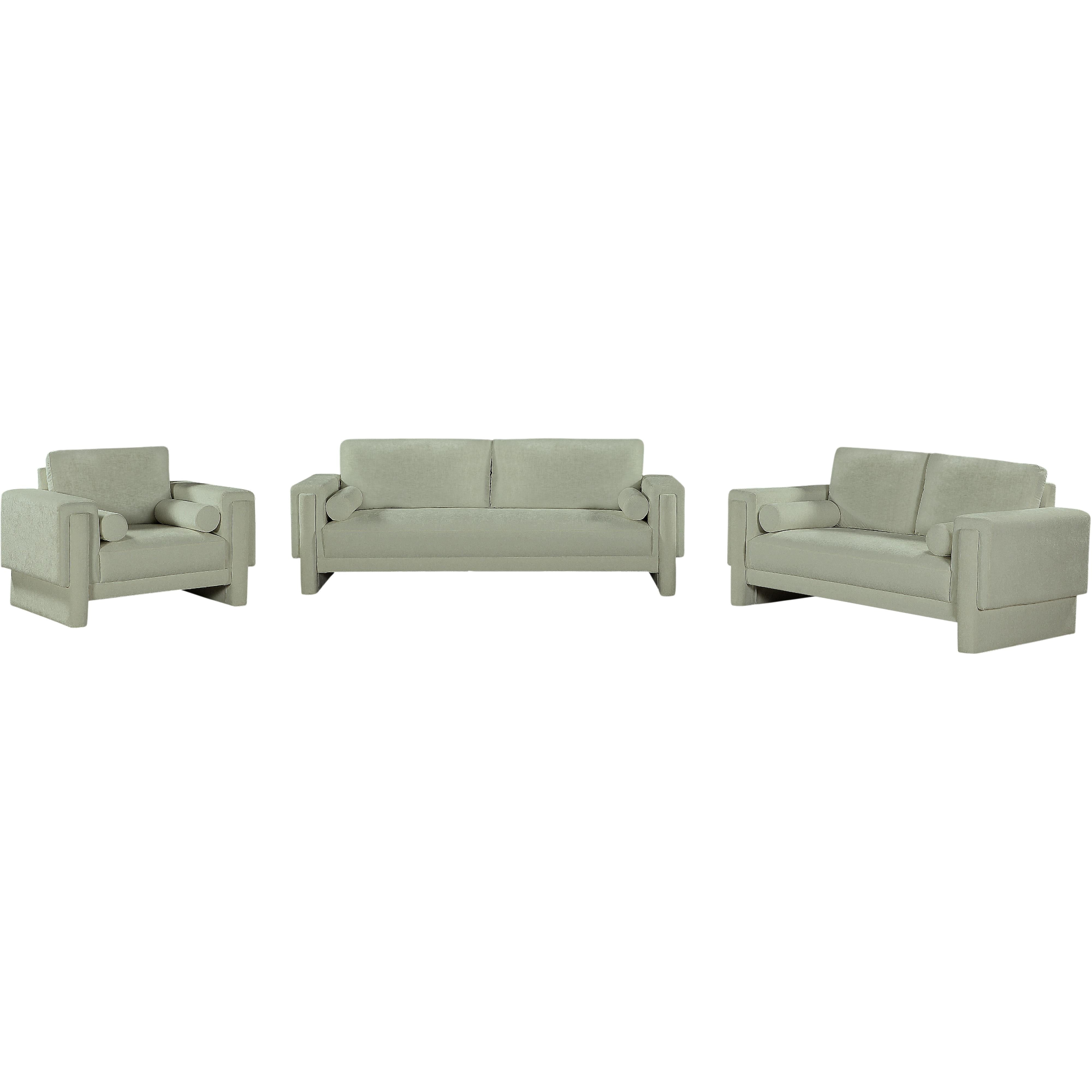 Meridian Madeline Mint Chenille Fabric Chair