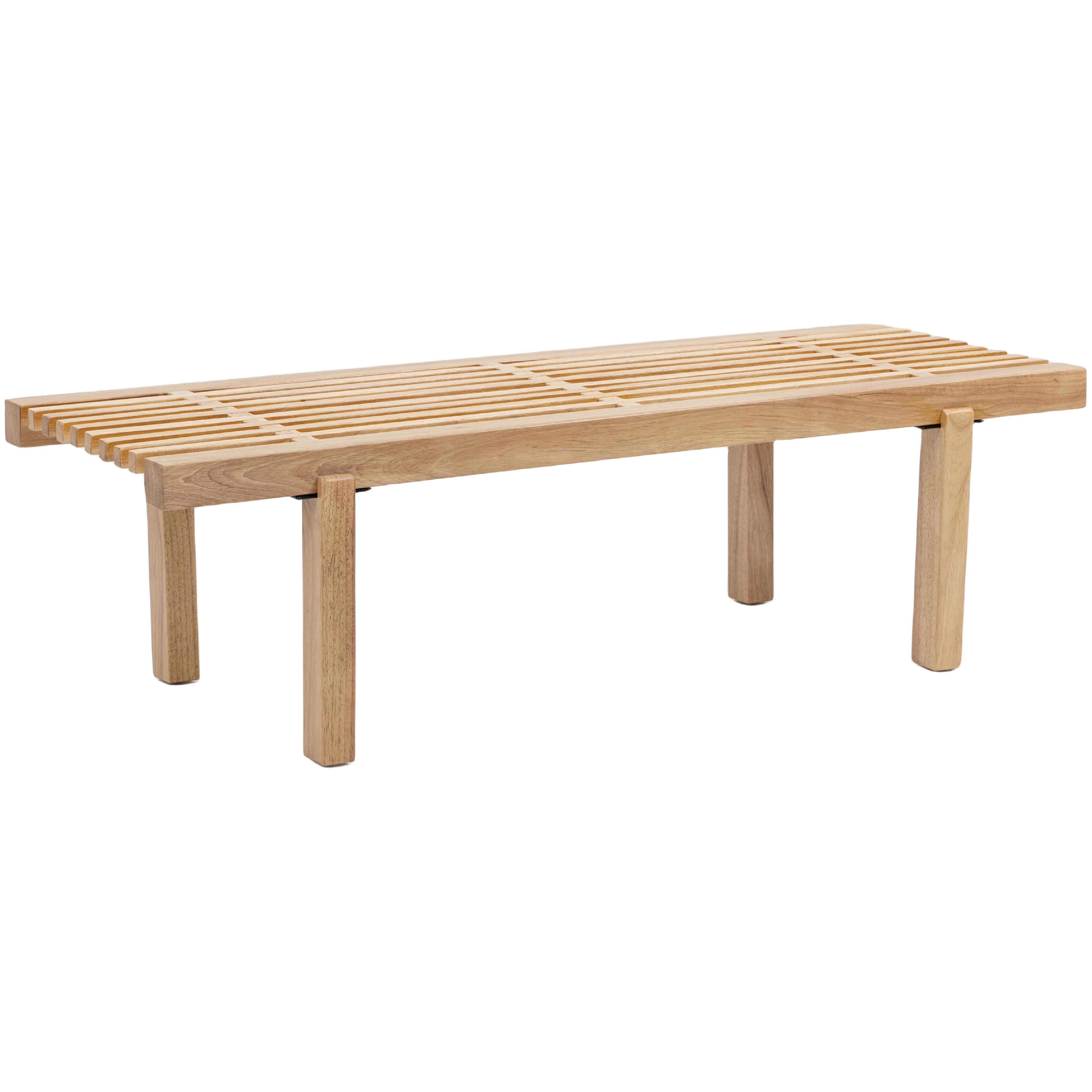 Meridian Naya Cream Chenille Fabric Bench