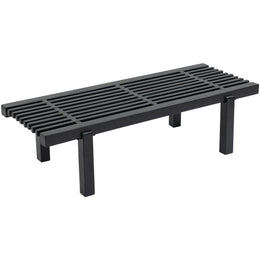 Meridian Naya Green Chenille Fabric Bench