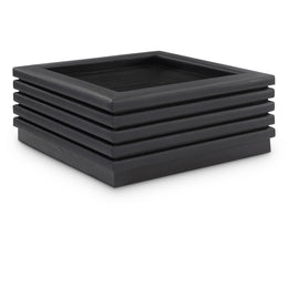 Meridian Rory Black Vegan Leather Coffee Table