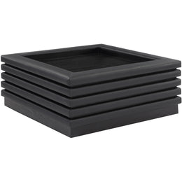 Meridian Rory Black Vegan Leather Coffee Table