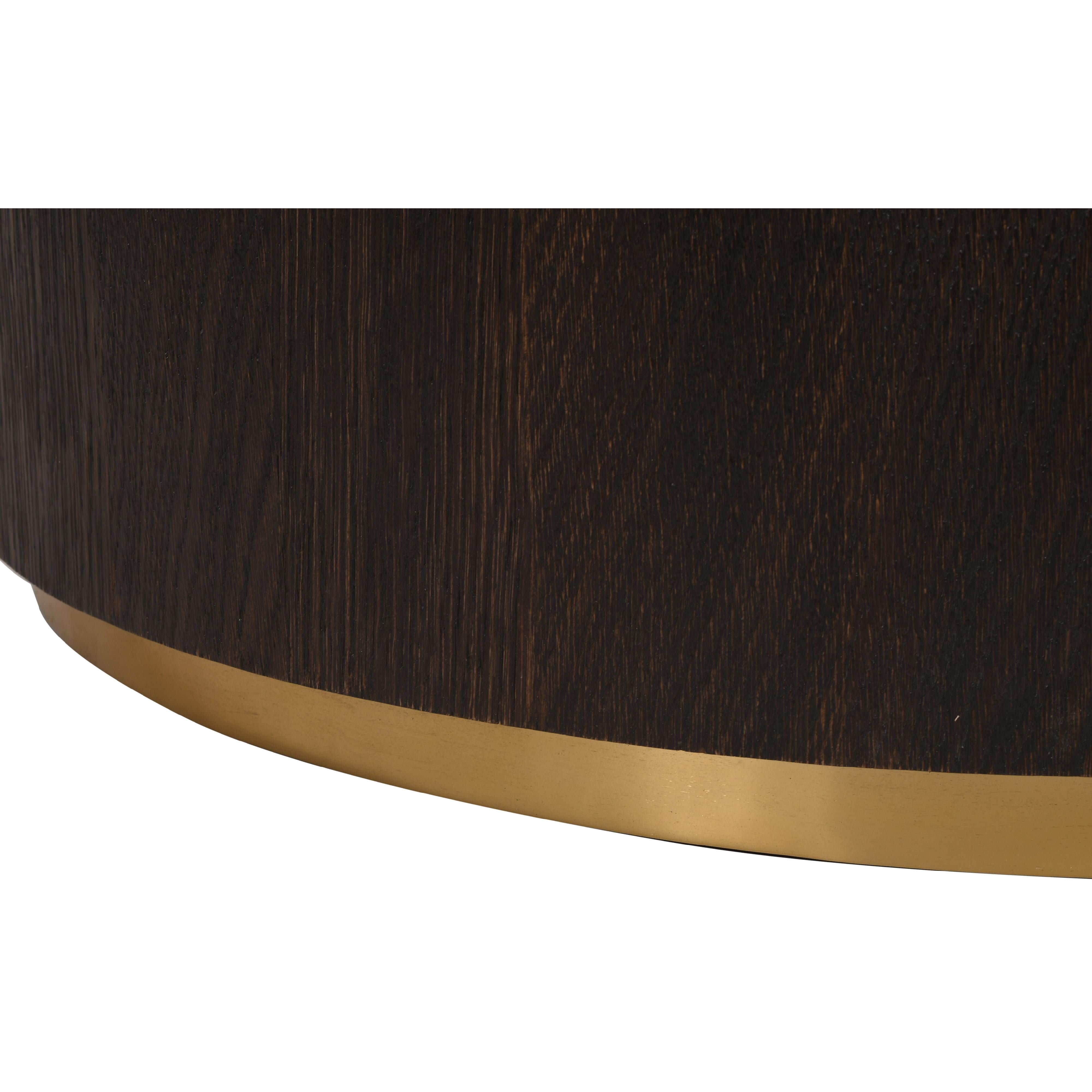 Meridian Nile Brown Oak Coffee Table