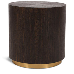 Meridian Nile Brown Oak End Table