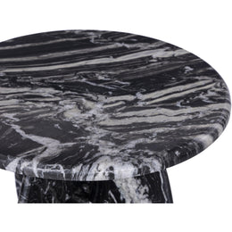 Meridian Formentera Black End Table