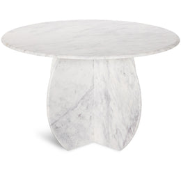 Meridian Formentera White Dining Table