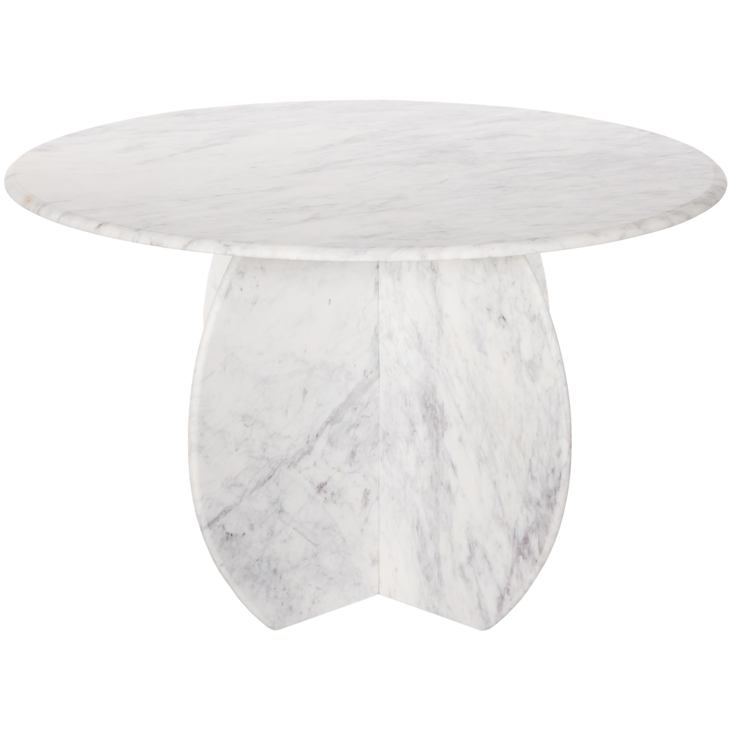 Meridian Formentera White Dining Table