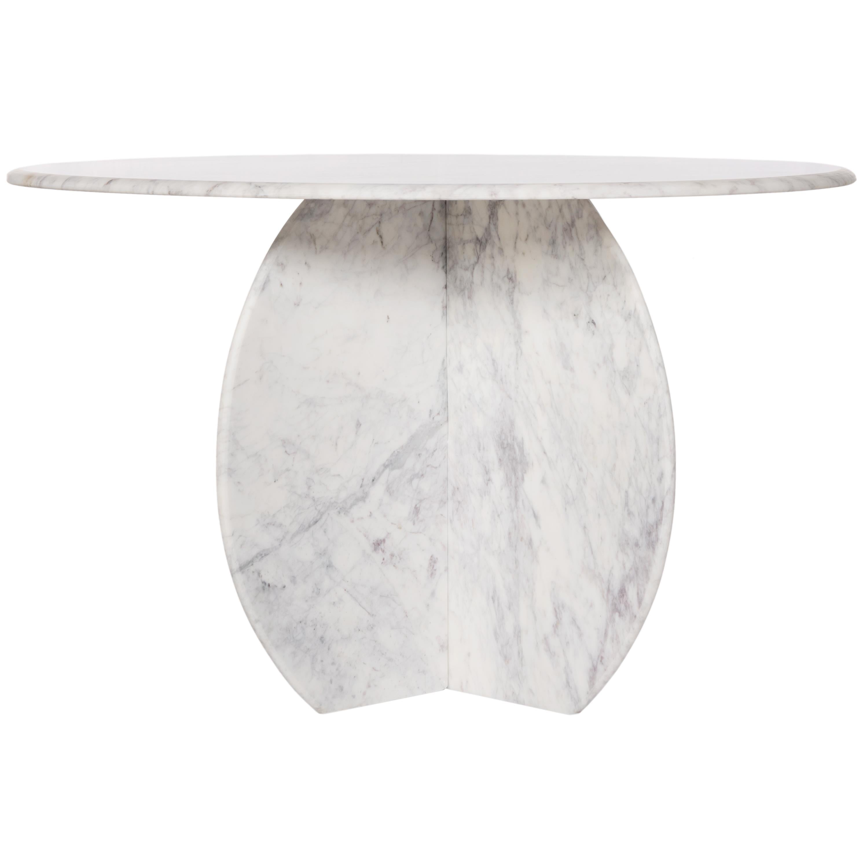 Meridian Formentera White Dining Table