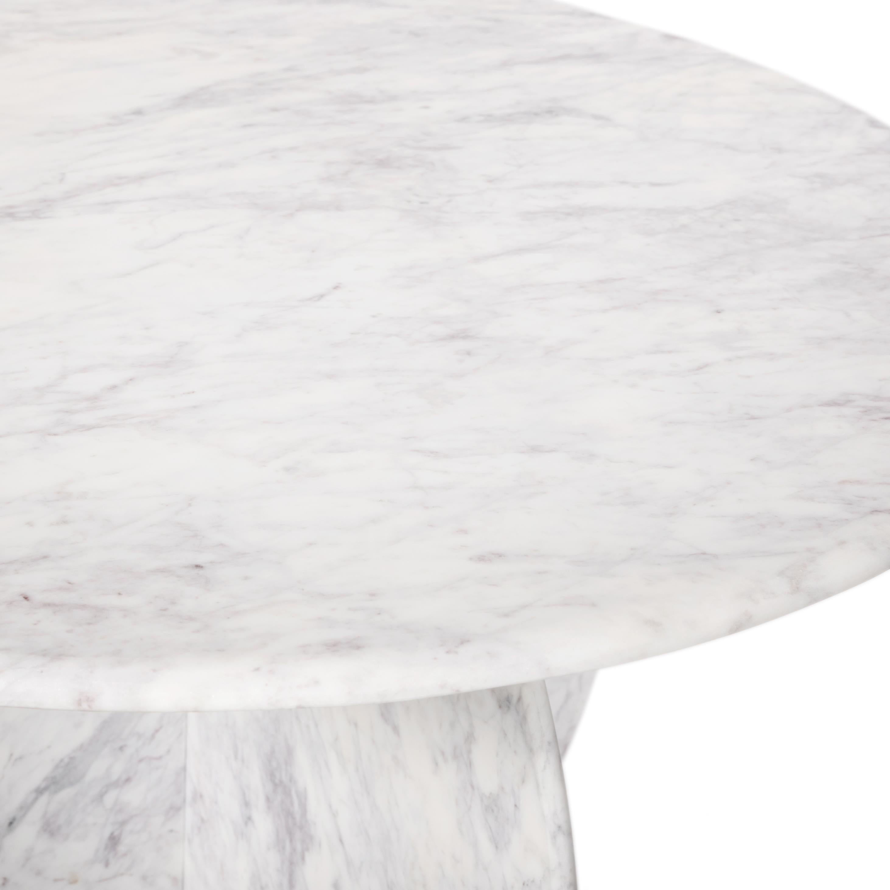 Meridian Formentera White Dining Table