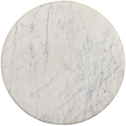 Meridian Formentera White End Table