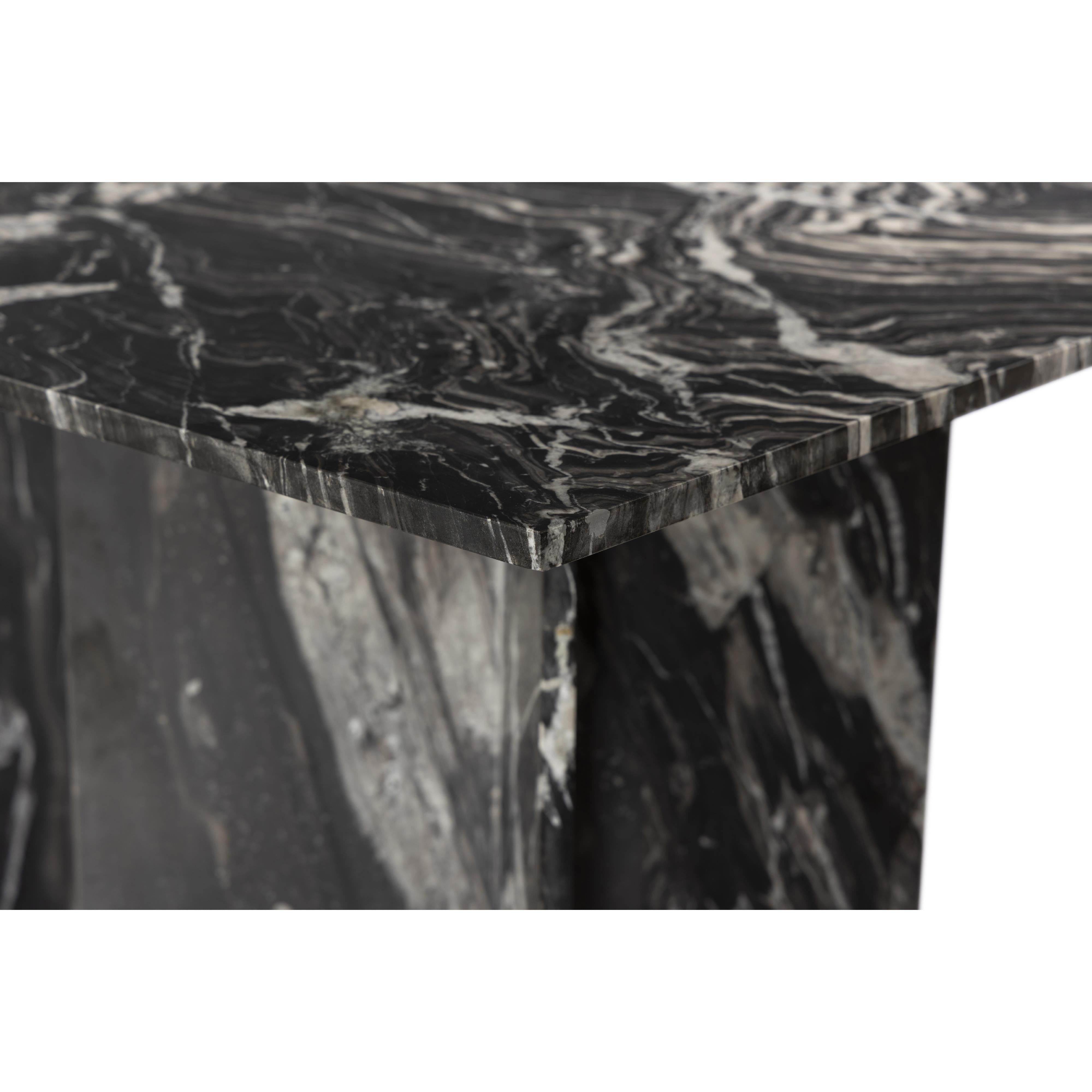 Meridian Verona Black Dining Table (3 Boxes)