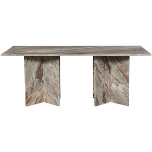 Meridian Verona Brown Dining Table (3 Boxes)