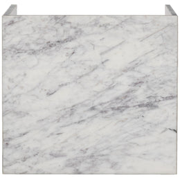 Meridian Canova White End Table