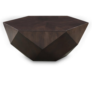 Meridian Diamante Brown Coffee Table