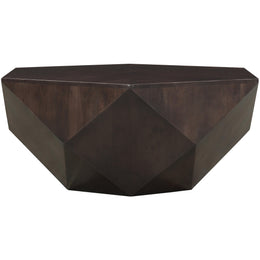 Meridian Diamante Brown Coffee Table