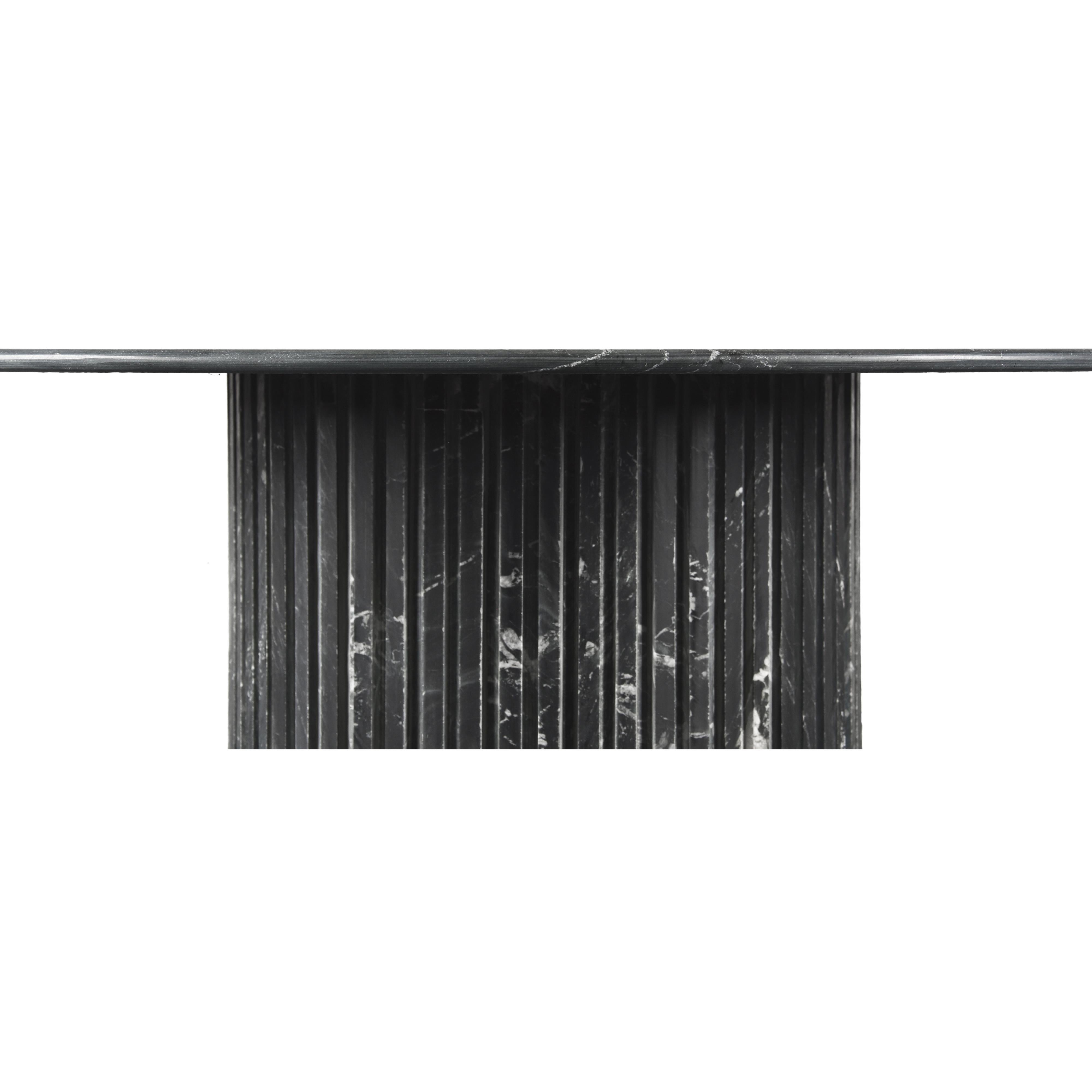 Meridian Genoa Black Dining Table