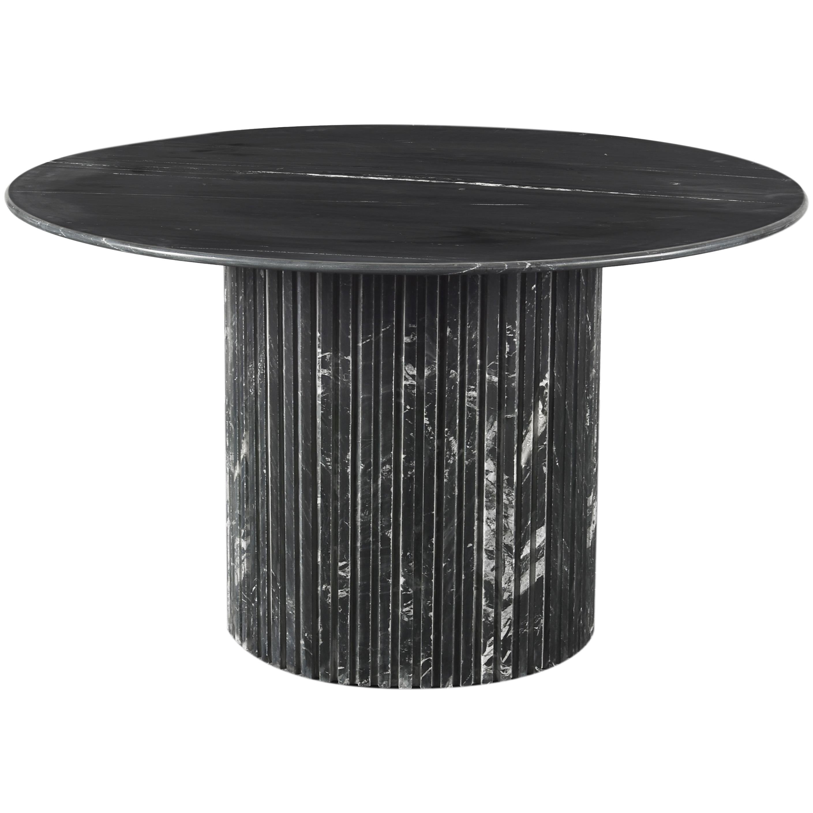 Meridian Genoa Black Dining Table