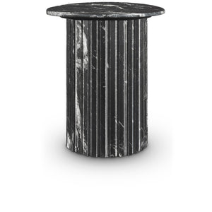 Meridian Genoa Black End Table