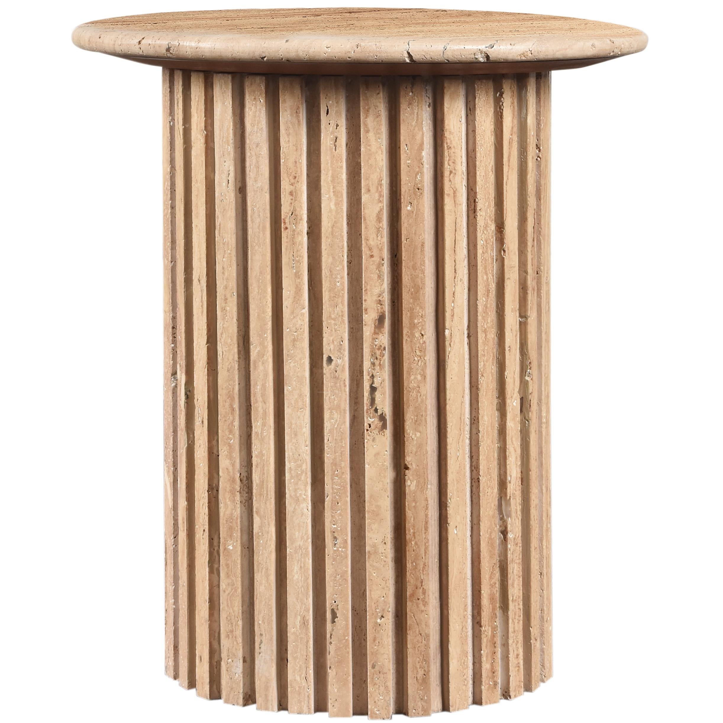 Meridian Genoa Beige End Table