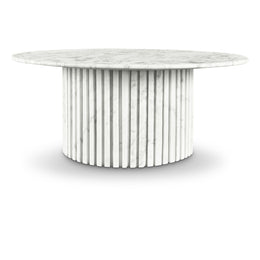 Meridian Genoa White Coffee Table