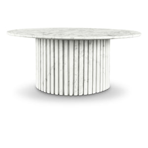 Meridian Genoa White Coffee Table